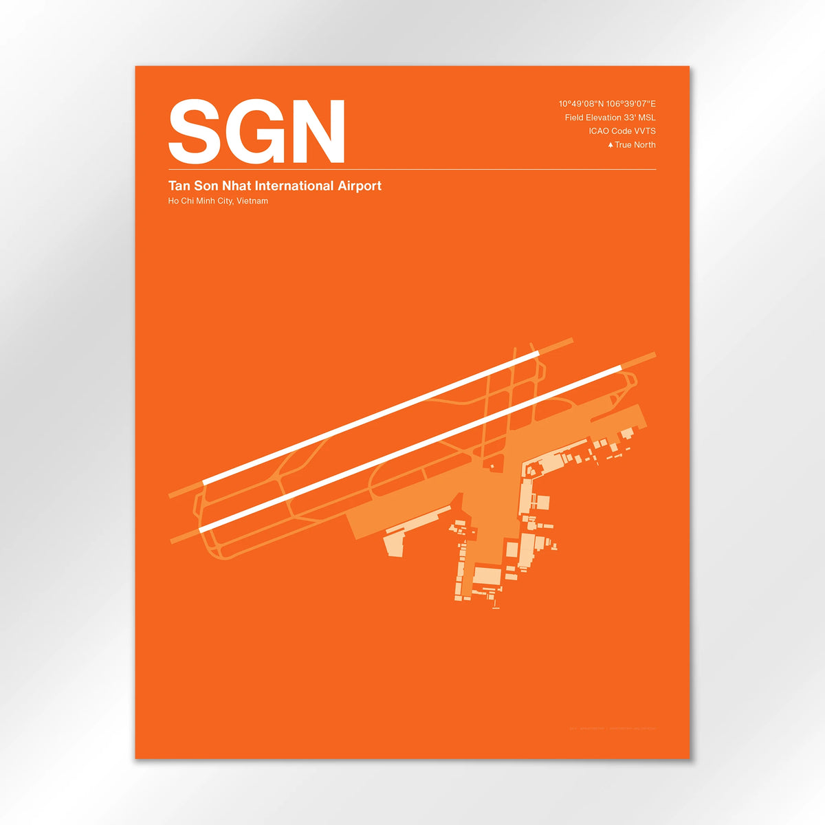 SGN Airport Diagram