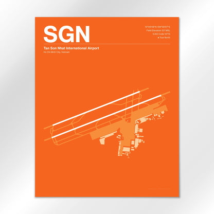 SGN Airport Diagram