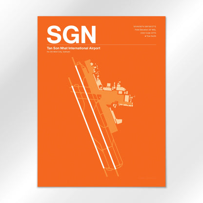 SGN Airport Diagram