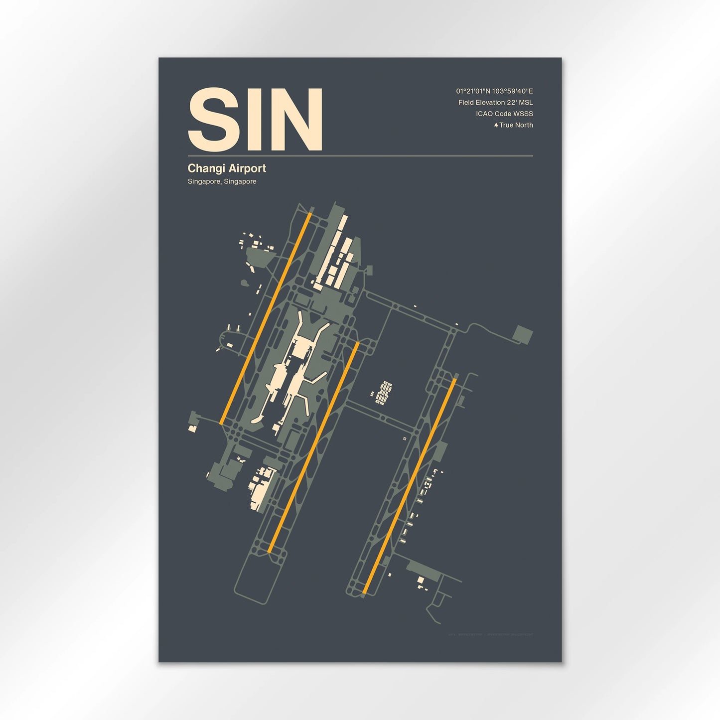 SIN Airport Diagram