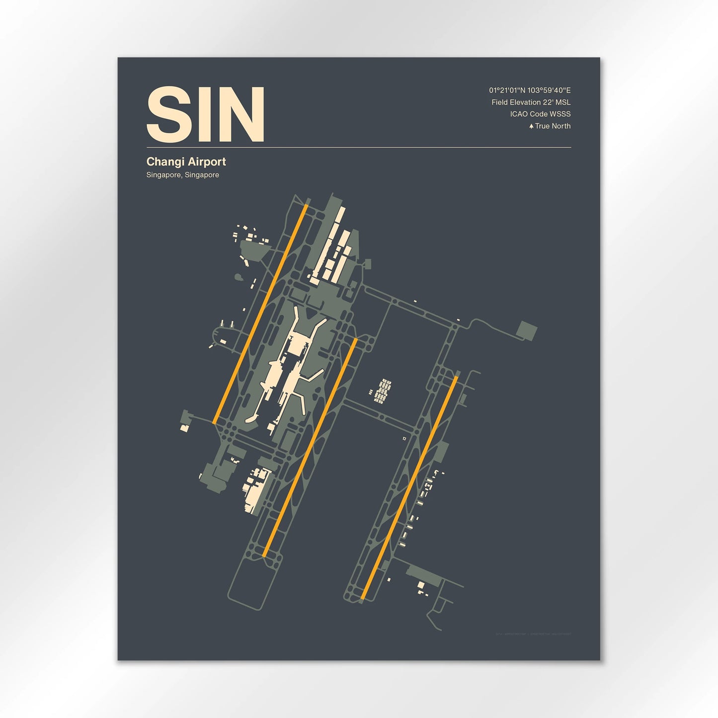 SIN Airport Diagram