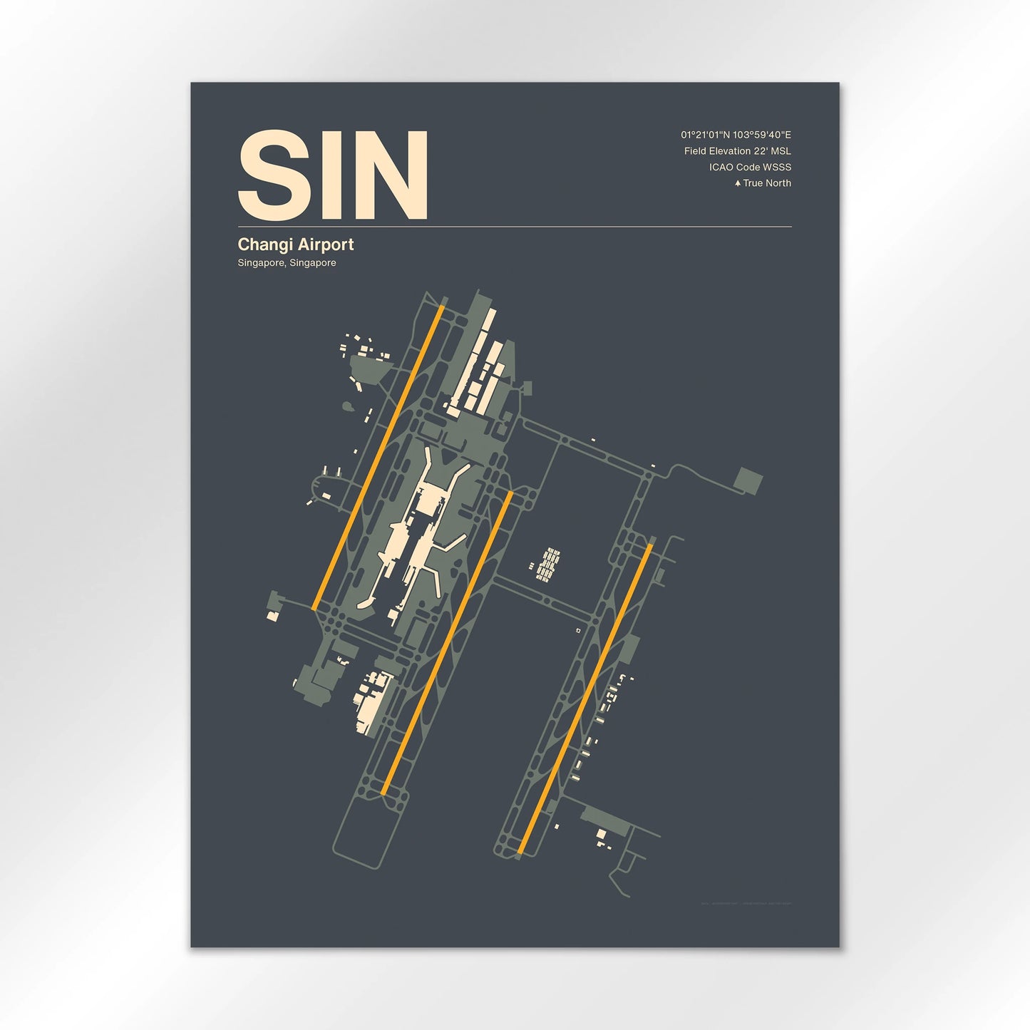 SIN Airport Diagram