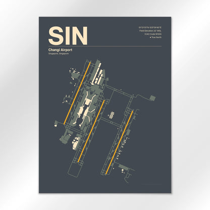 SIN Airport Diagram