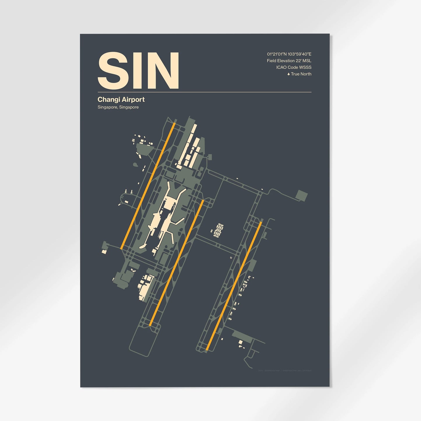 SIN Airport Diagram