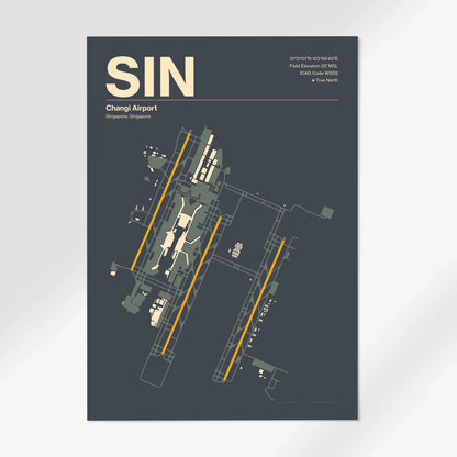 SIN Airport Diagram