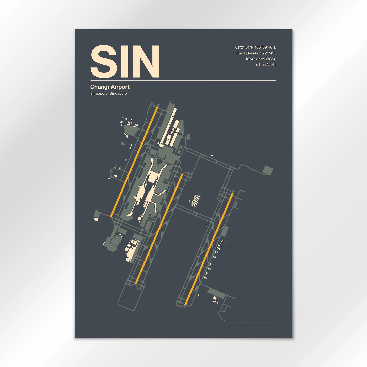 SIN Airport Diagram