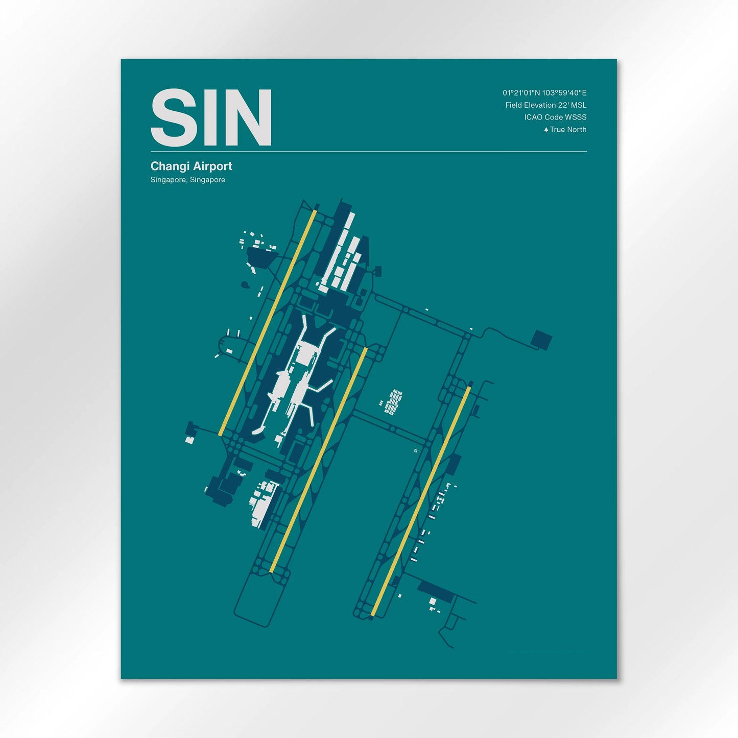 SIN Airport Diagram