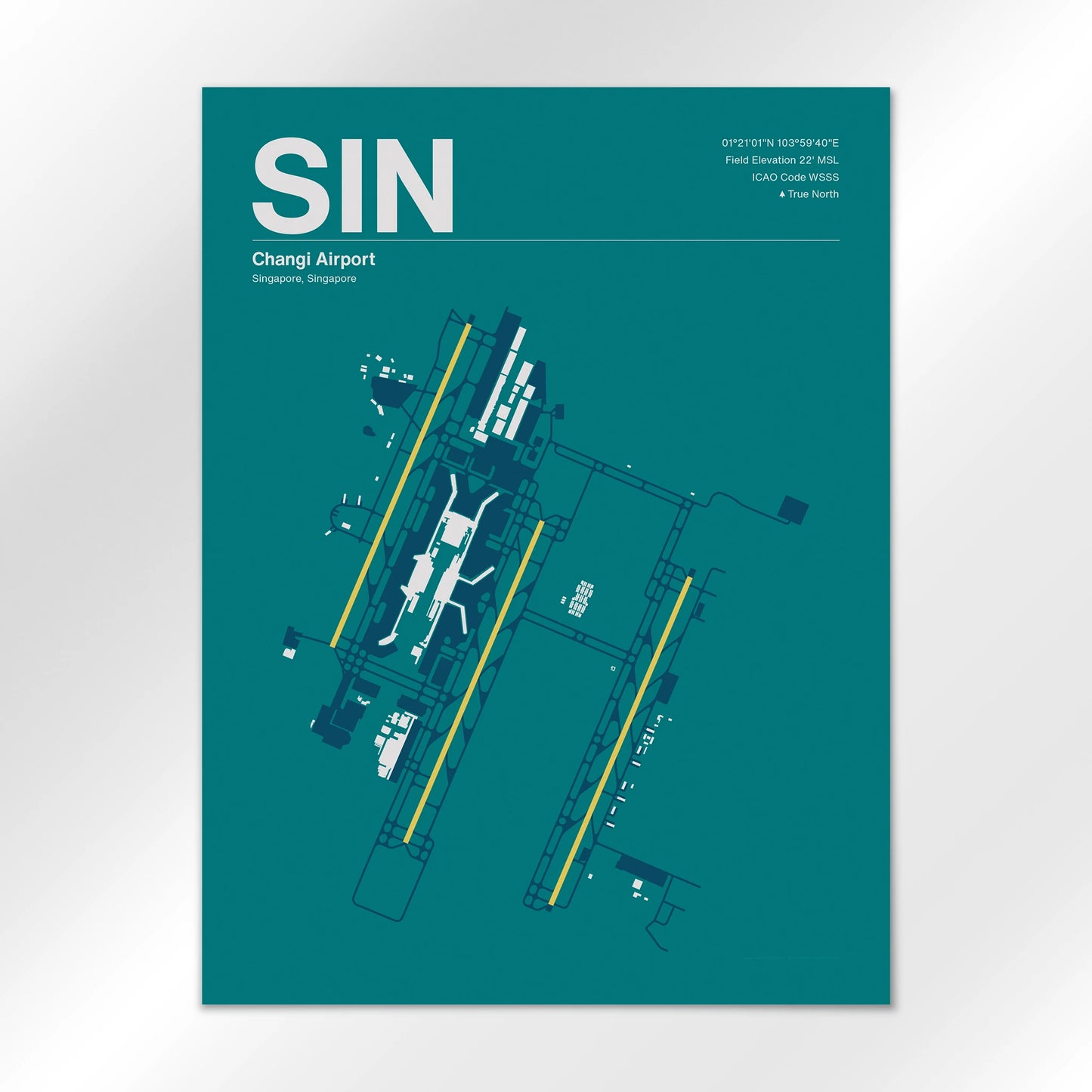 SIN Airport Diagram
