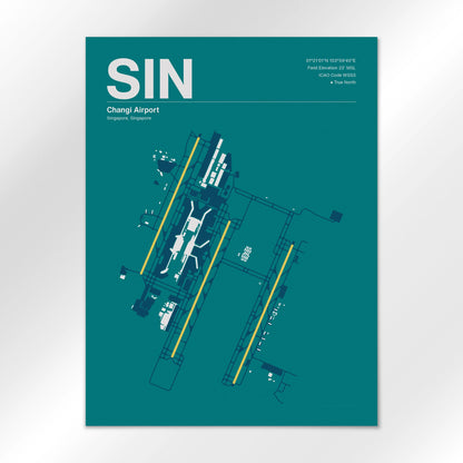 SIN Airport Diagram