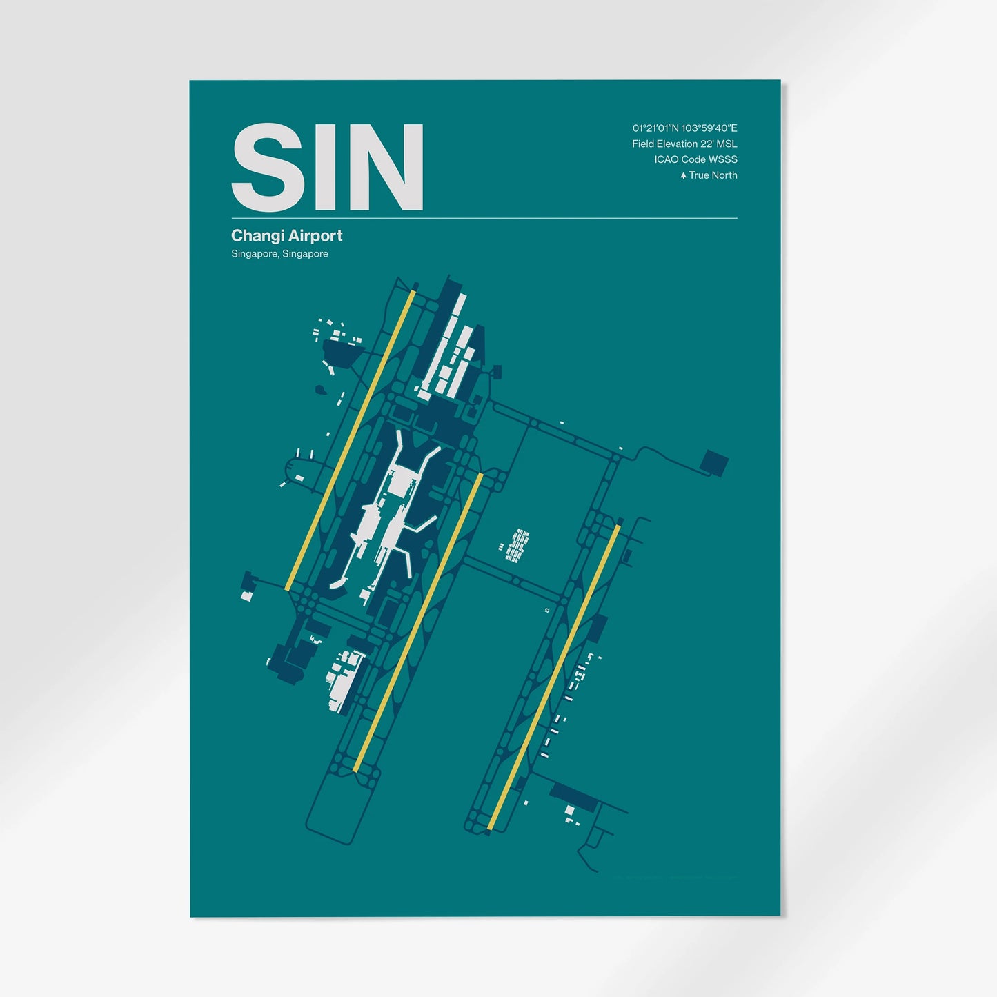 SIN Airport Diagram
