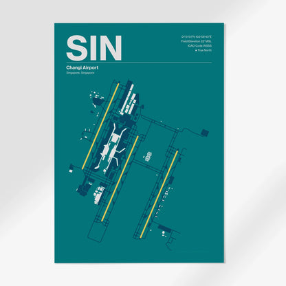 SIN Airport Diagram