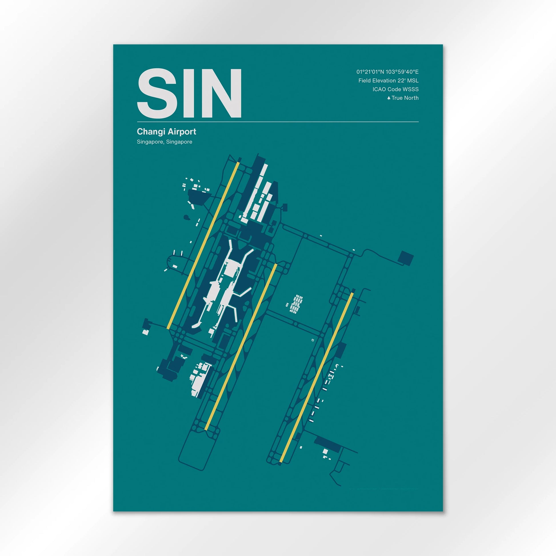 SIN Airport Diagram