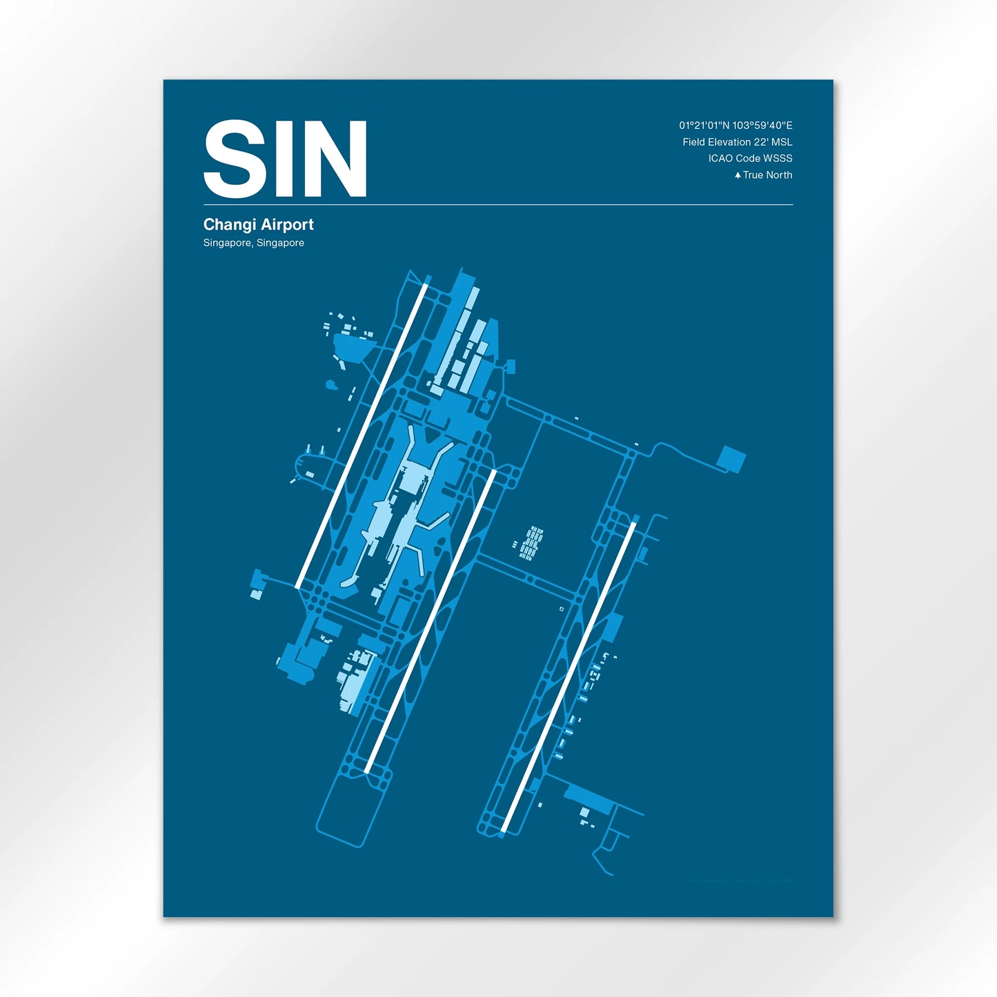 SIN Airport Diagram