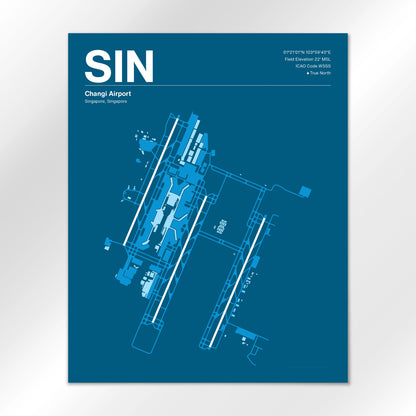 SIN Airport Diagram