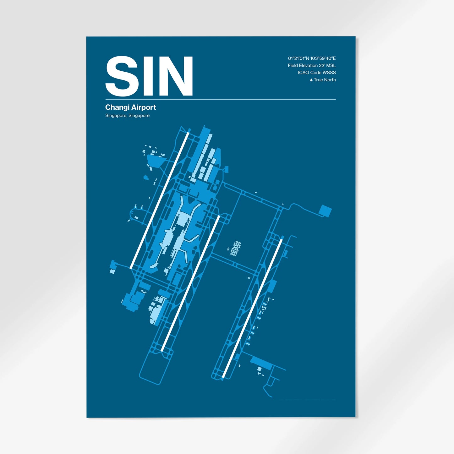 SIN Airport Diagram