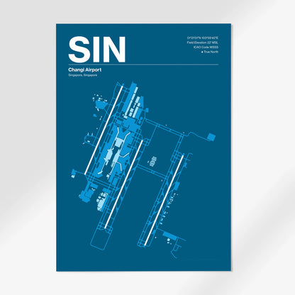 SIN Airport Diagram