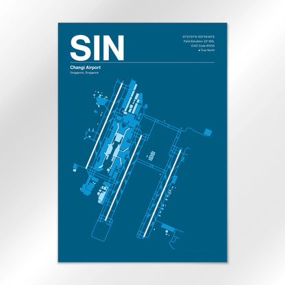 SIN Airport Diagram