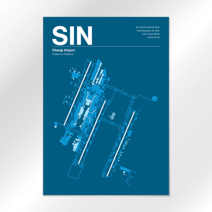 SIN Airport Diagram