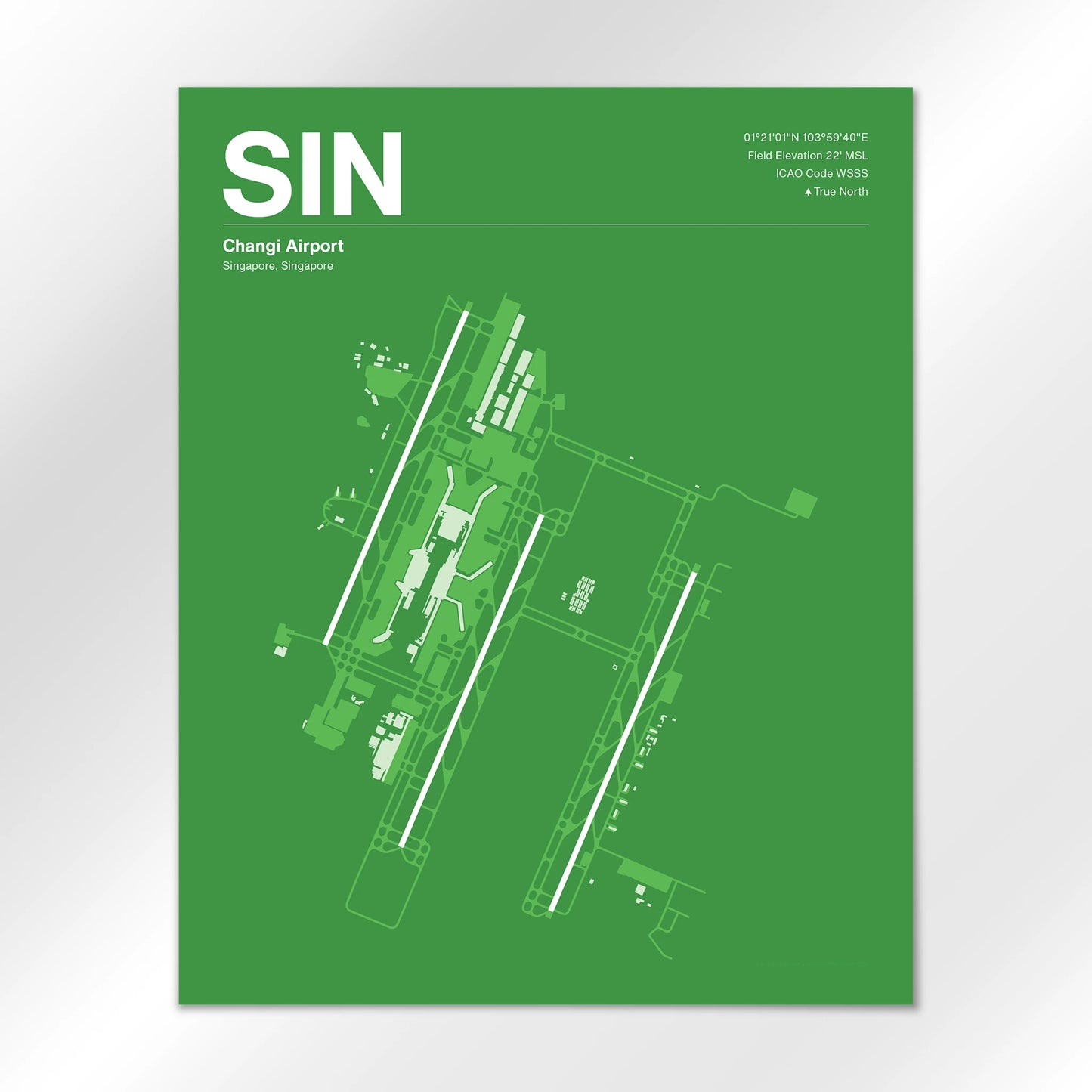 SIN Airport Diagram
