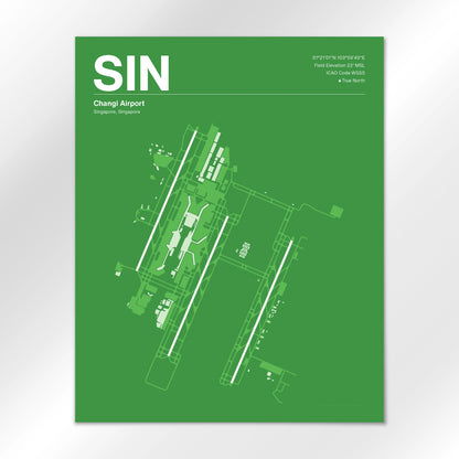 SIN Airport Diagram