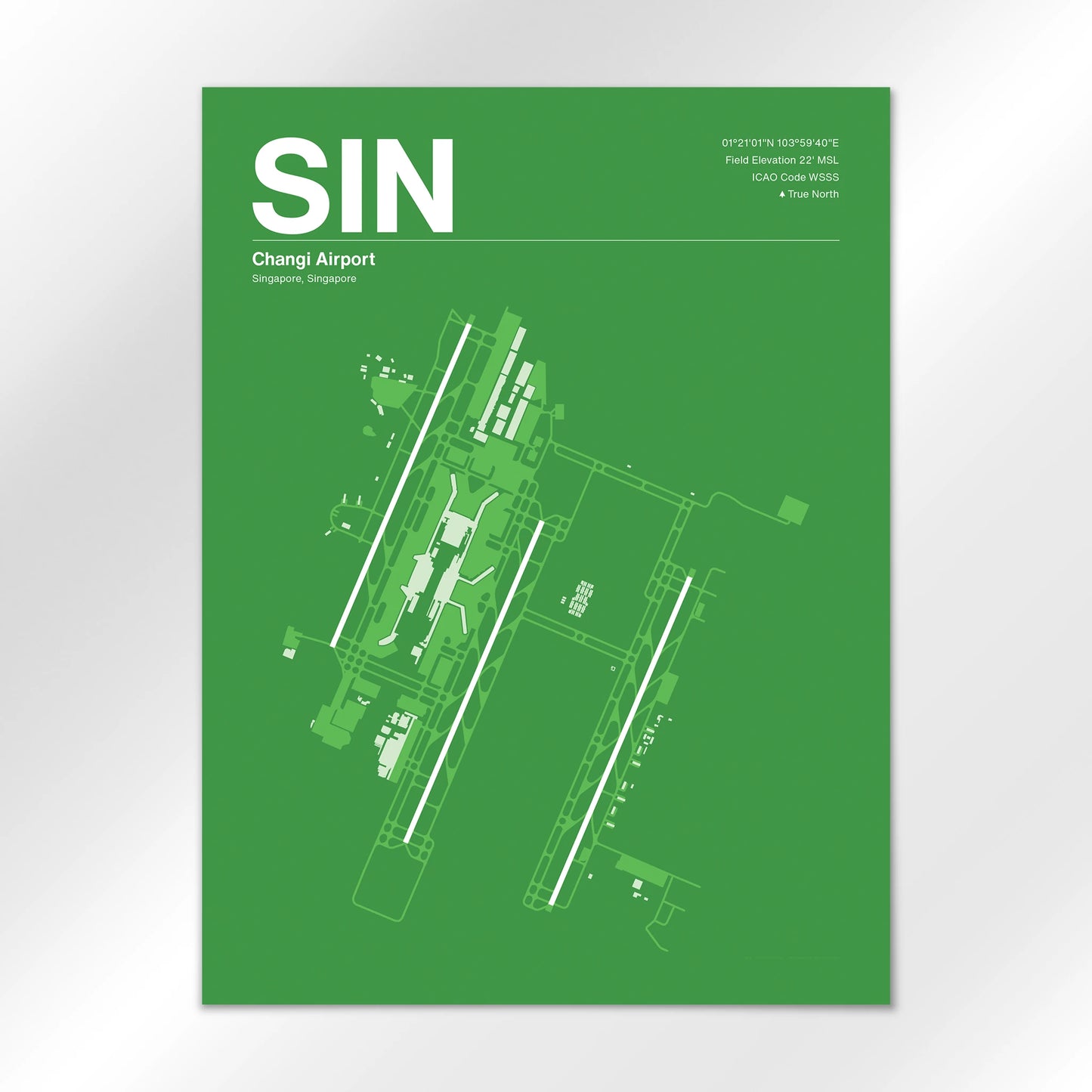 SIN Airport Diagram
