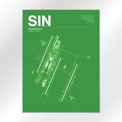 SIN Airport Diagram