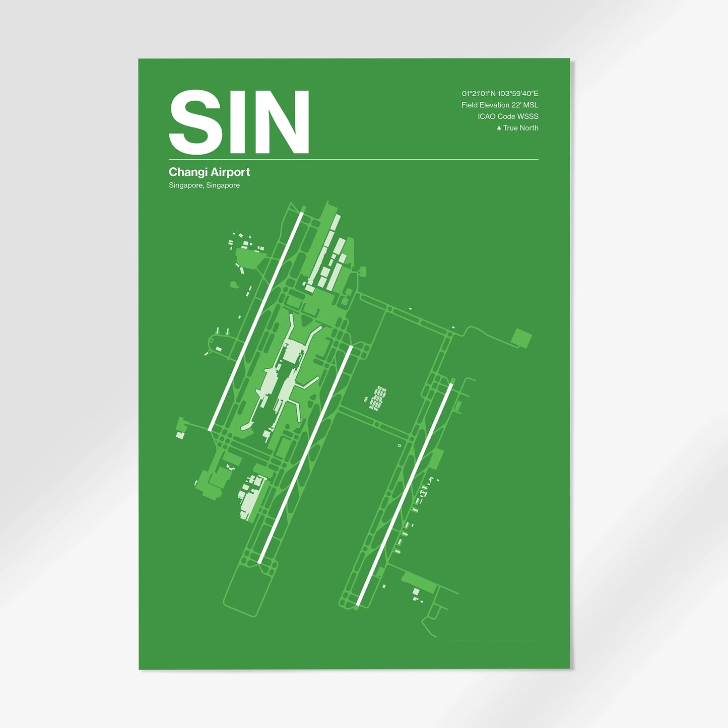 SIN Airport Diagram