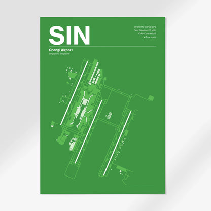 SIN Airport Diagram