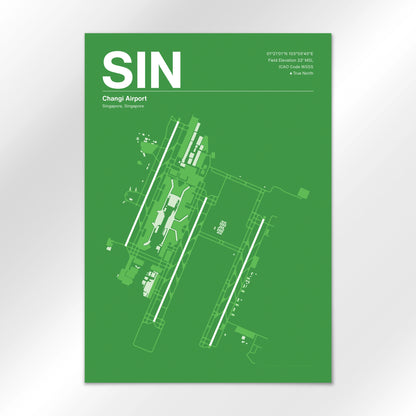 SIN Airport Diagram