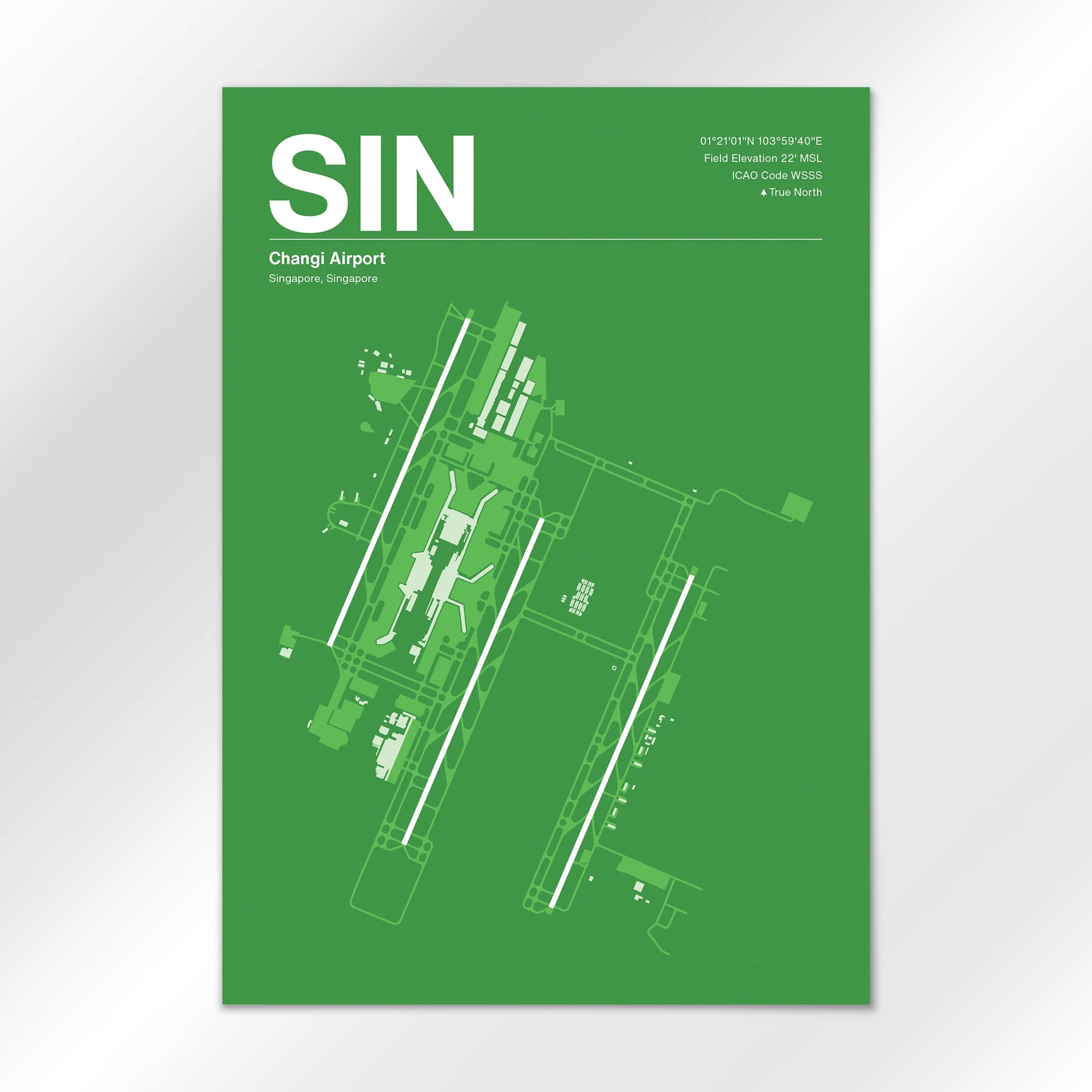 SIN Airport Diagram