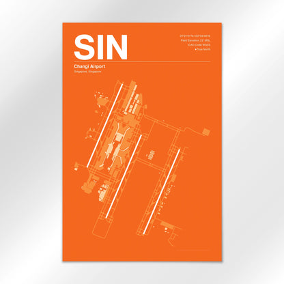 SIN Airport Diagram