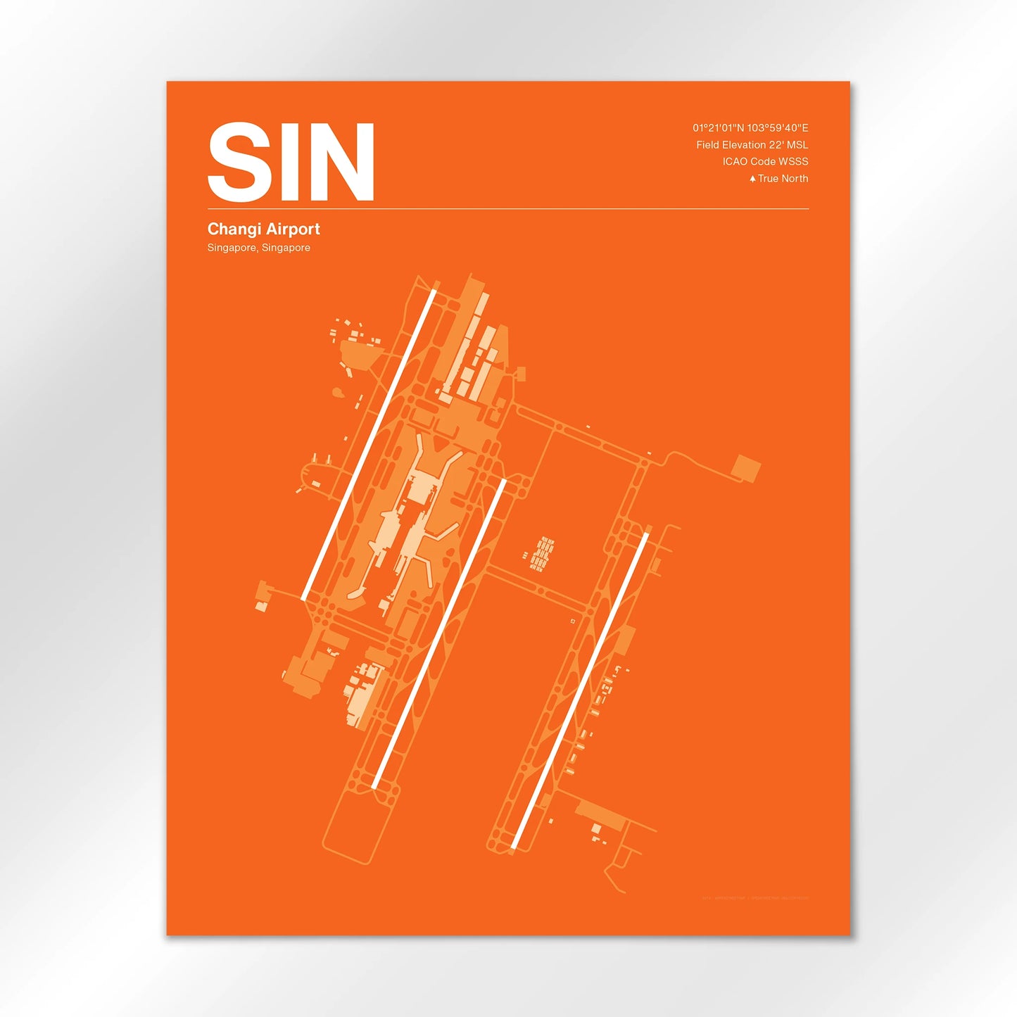 SIN Airport Diagram