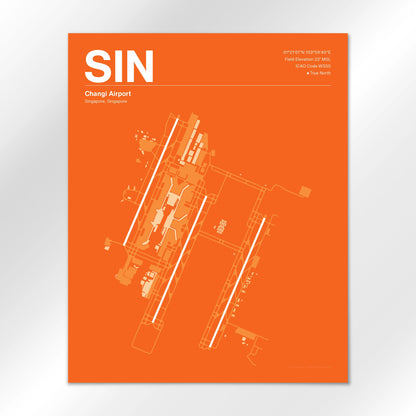 SIN Airport Diagram