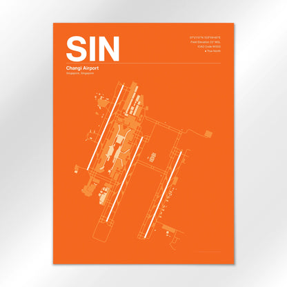 SIN Airport Diagram