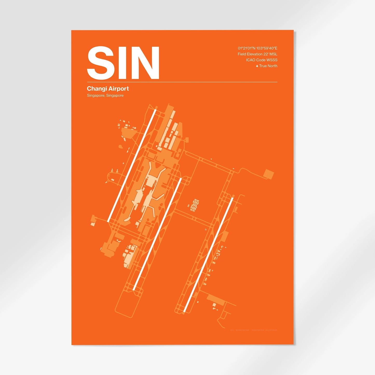 SIN Airport Diagram