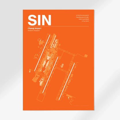 SIN Airport Diagram