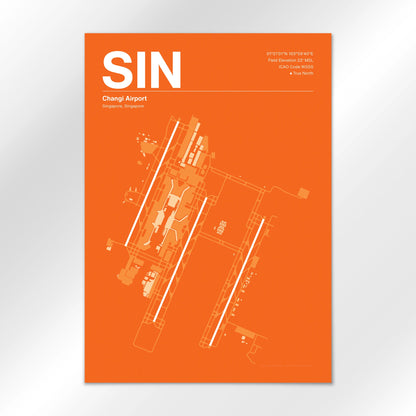 SIN Airport Diagram