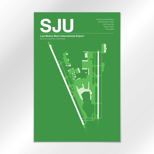 SJU | San Juan - Overland Green - 12×18" - No Frame