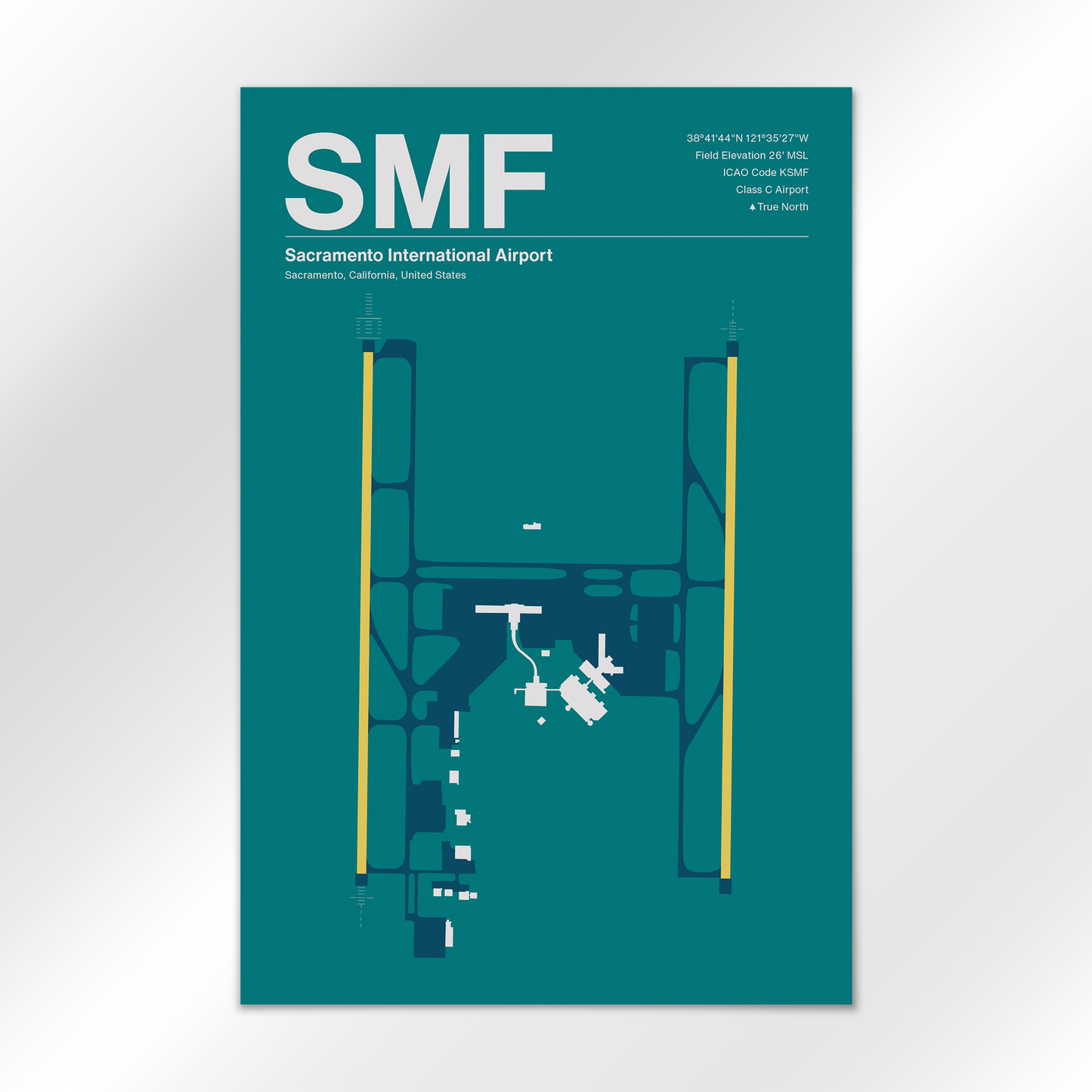 SMF Airport Diagram