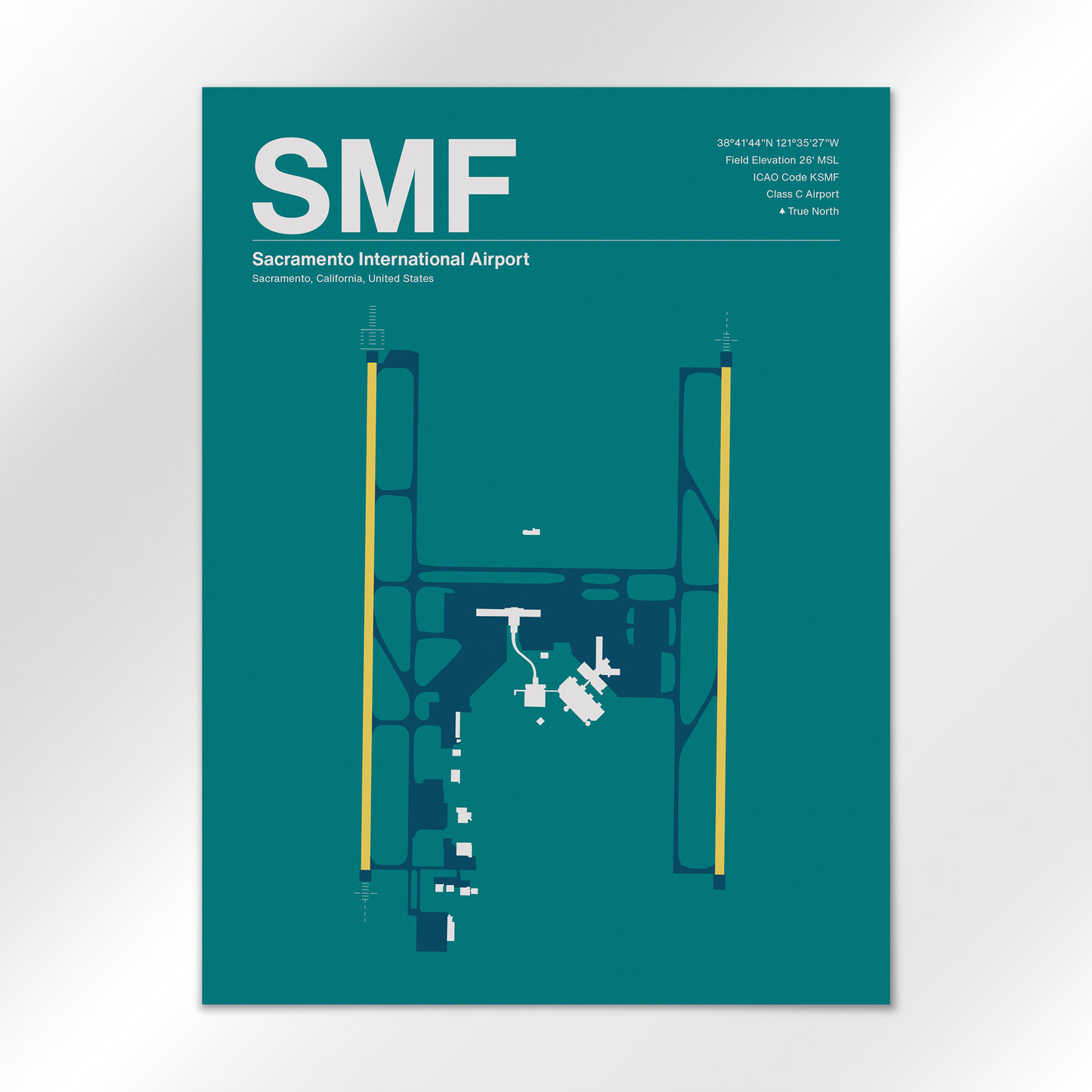 SMF Airport Diagram