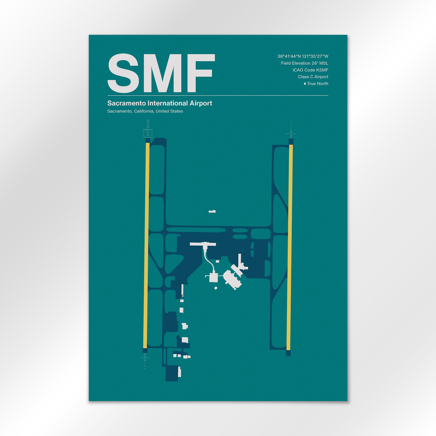 SMF Airport Diagram