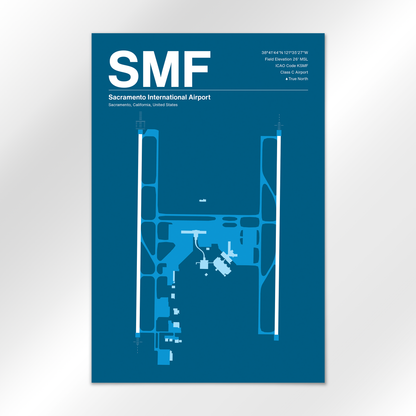 SMF Airport Diagram