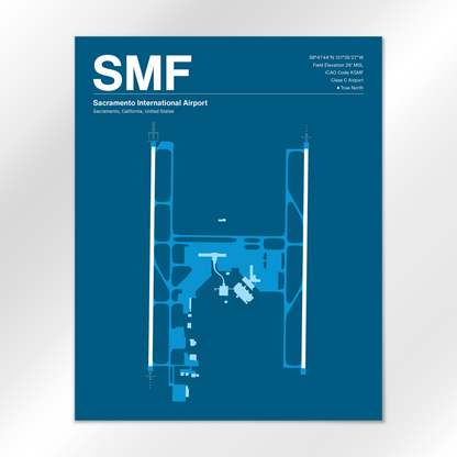 SMF Airport Diagram