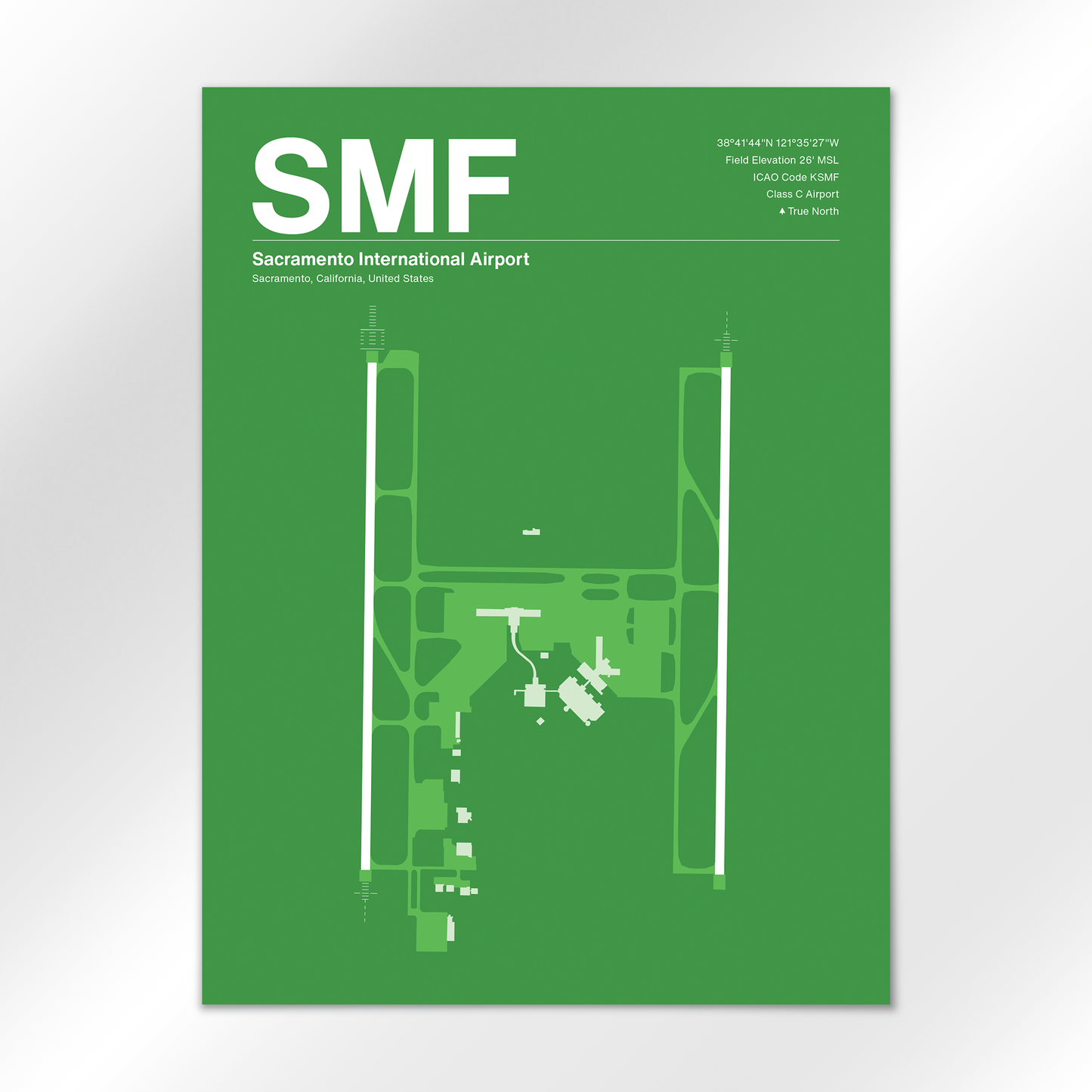 SMF Airport Diagram