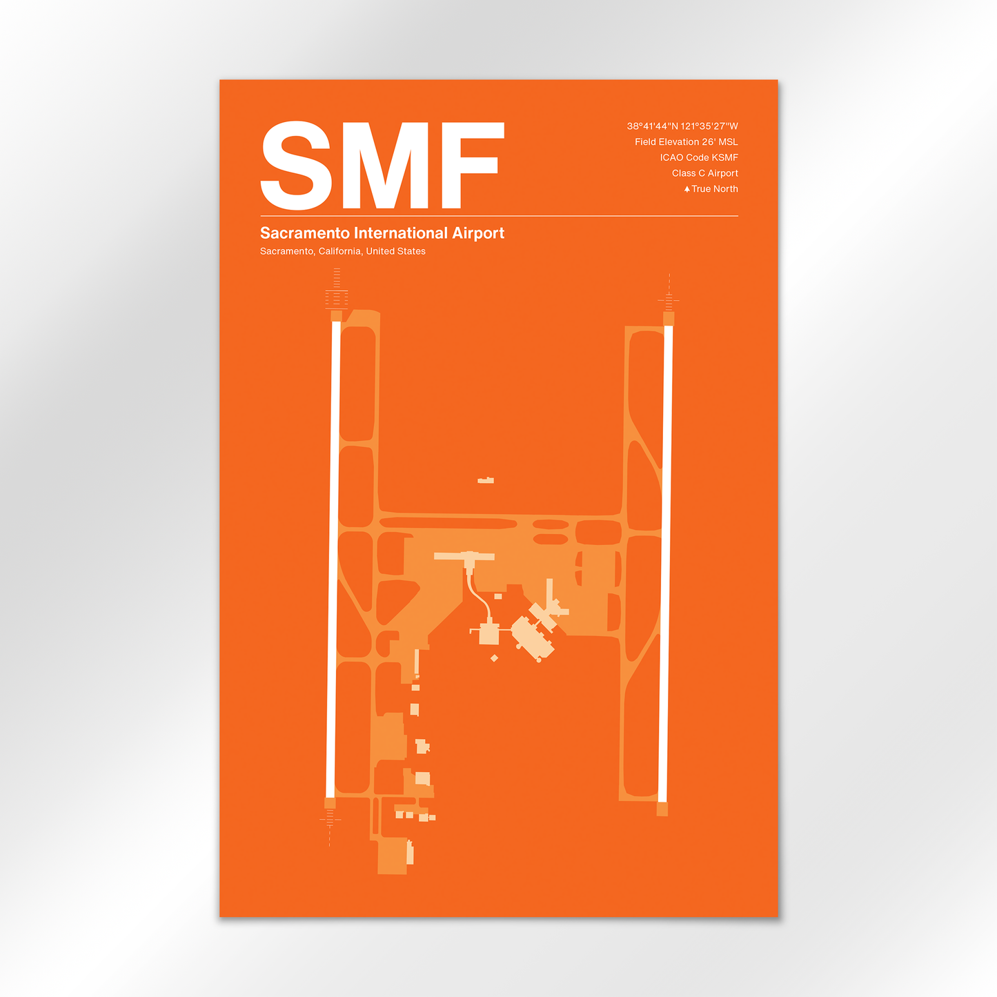 SMF Airport Diagram