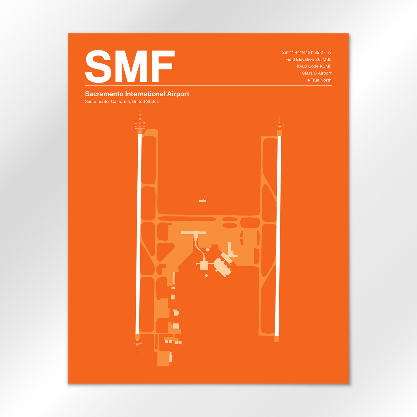 SMF Airport Diagram