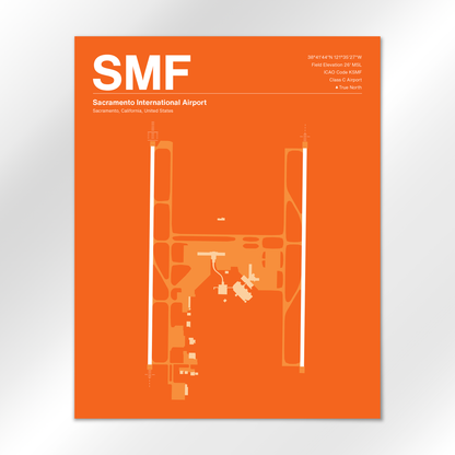 SMF Airport Diagram
