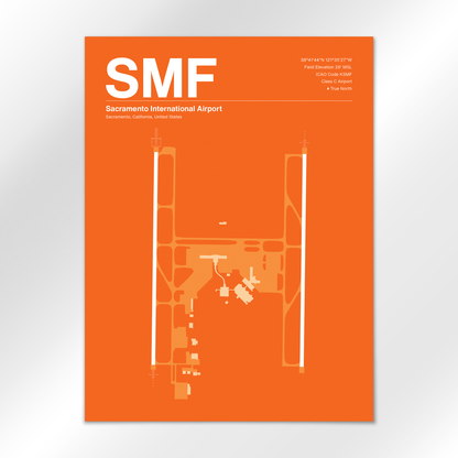 SMF Airport Diagram