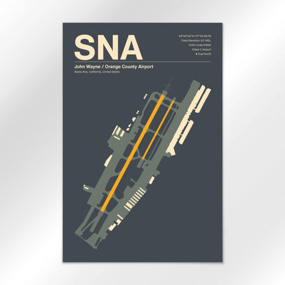 SNA Airport Diagram