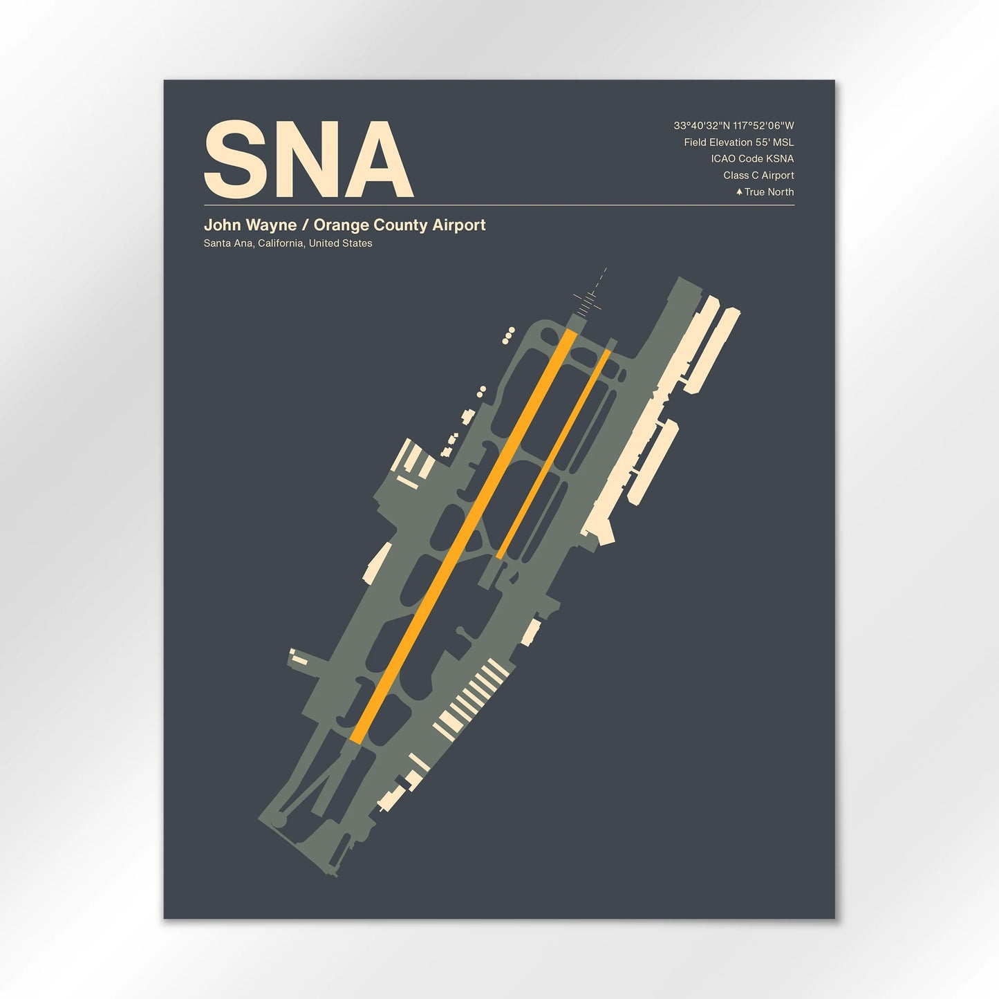 SNA Airport Diagram